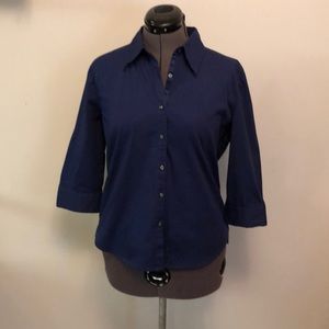 Gap stretch button down shirt